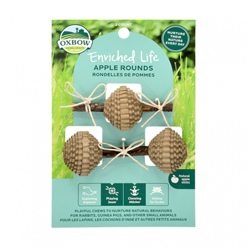 Oxbow Enriched Life Apple Rounds