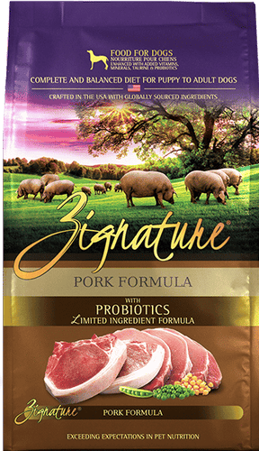Zignature Limited Ingredient Pork Dry Formula Dog Food