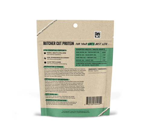 Vital Essentials Freeze Dried Raw Minnows Cat Treats