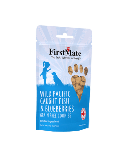 FirstMate Pet Foods Wild Pacific Caught Fish & Blueberries Treats