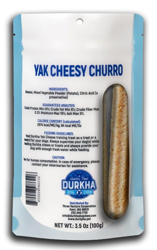 Durkha Yak Cheesy Churro Dog Treats