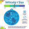 SodaPup Turtle emat-mini Enrichment Lick Mat With Suction Cups