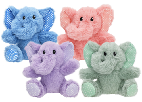 Mulitpet Minipet Elephants Dog Toy