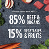 Instinct Raw Meals Freeze-Dried Beef Dog Food
