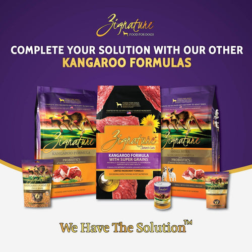 Zignature Select Cuts Kangaroo Formula with Super Grains Dry Dog Food