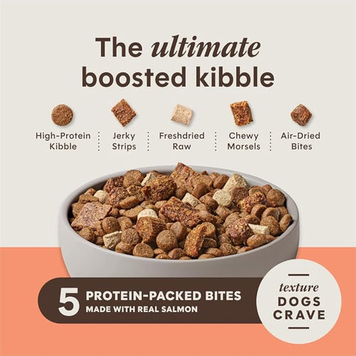 Instinct PeakBoost, Dry Dog Food, 5 Protein-Powered Pieces, Grain Free - Real Salmon, 17 lb. Bag
