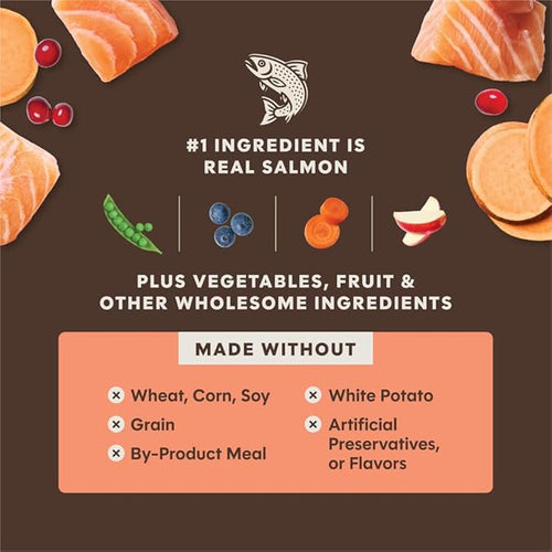 Instinct PeakBoost, Dry Dog Food, 5 Protein-Powered Pieces, Grain Free - Real Salmon, 17 lb. Bag